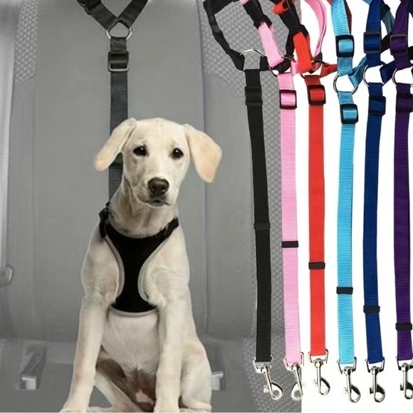 New Dog Safety Strap For Car / Truck / Auto Purple - Picture 3 of 8